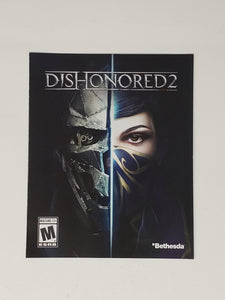 Dishonored 2 [manuel] -  Sony Playstation 4 | PS4