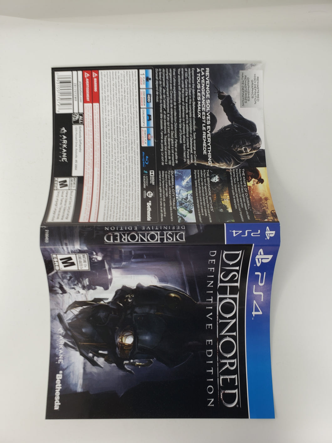 Dishonored [Definitive Edition] [Couverture] - Sony Playstation 4 | PS4