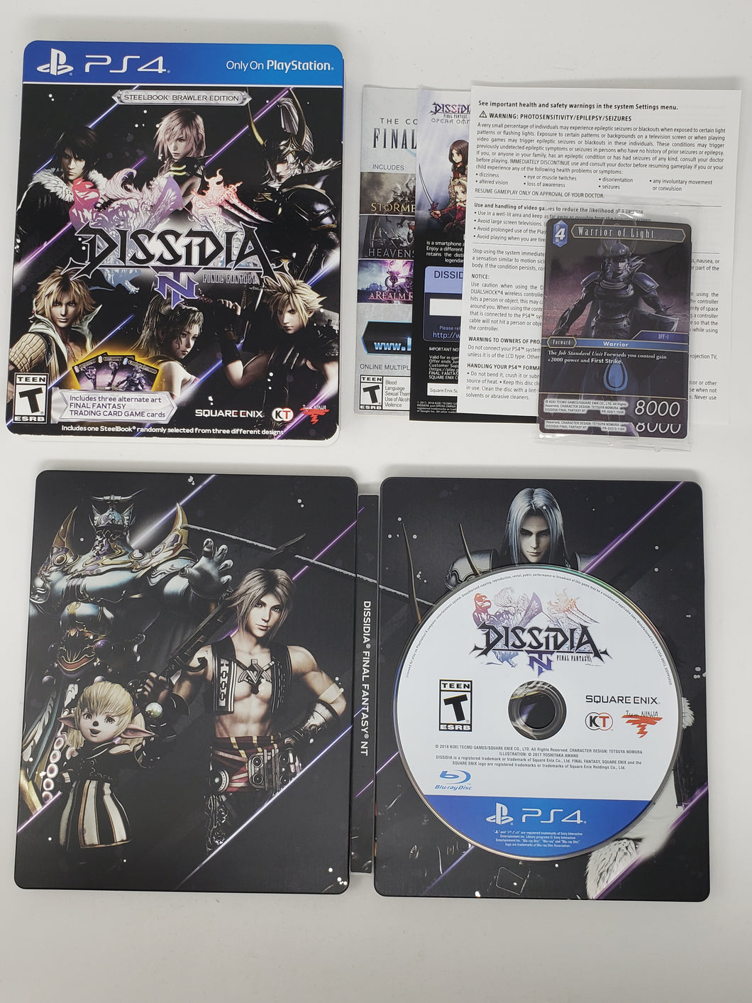 Dissidia Final Fantasy NT [Steelbook Edition] - Sony Playstation 4 | PS4