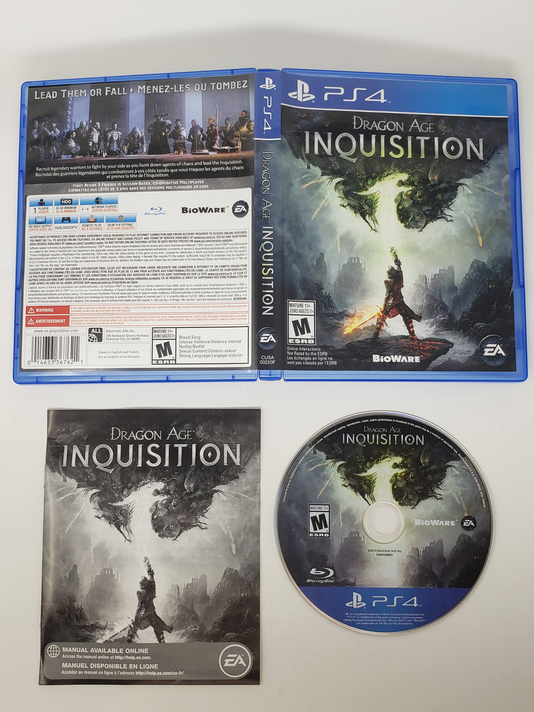 Dragon Age - Inquisition - Sony Playstation 4 | PS4