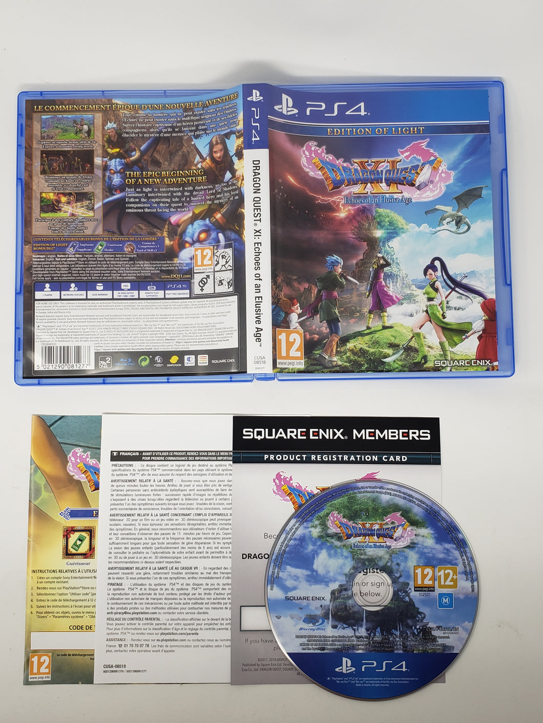 Dragon Quest XI - Echoes of an Elusive Age [PAL] - Sony Playstation 4 | PS4