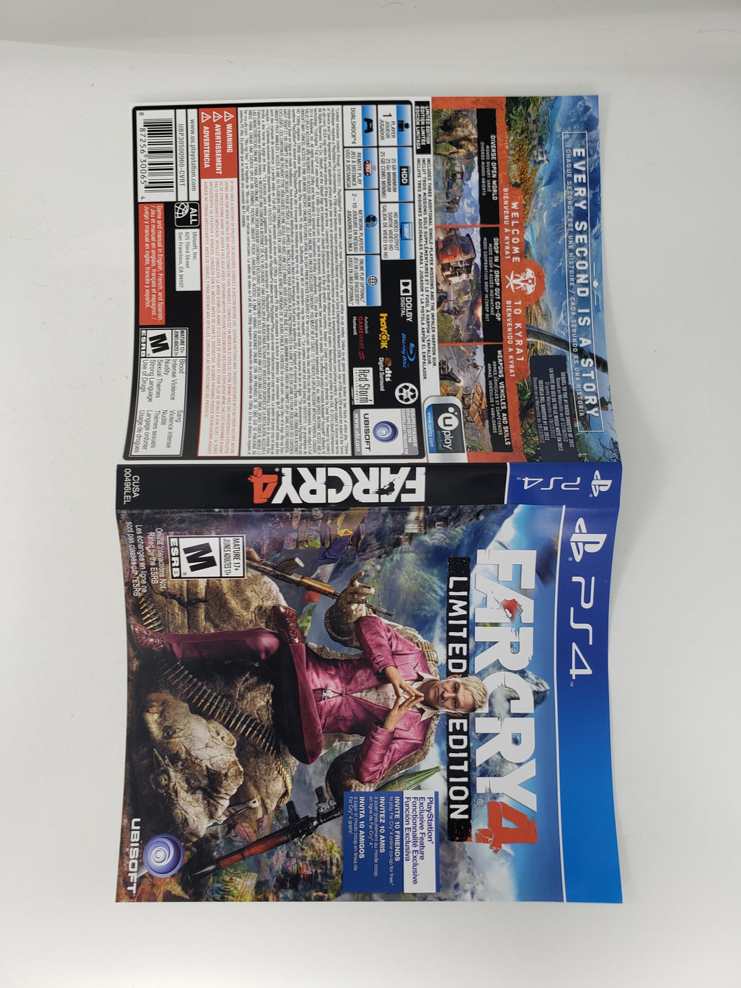 Far Cry 4 [Édition Limitée] [Couverture] - Sony Playstation 4 | PS4