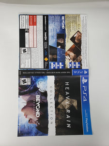 Heavy Rain & Beyond Two Souls [Couverture] - Sony Playstation 4 | PS4