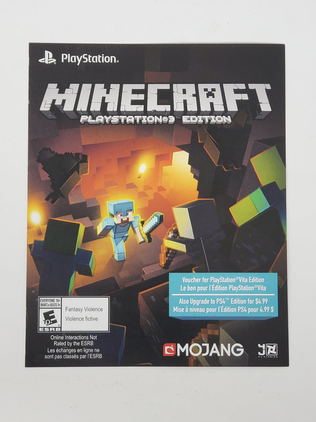 Minecraft [Insert] - Sony Playstation 4 | PS4