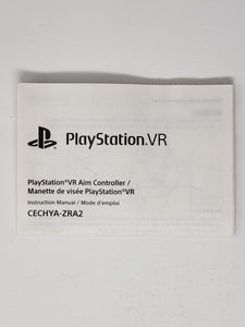 Playstation VR Manual Foldout [Insertion] - Sony Playstation 4 | PS4