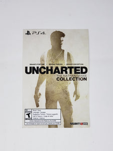 Uncharted The Nathan Drake Collection [Insertion] - Sony Playstation 4 | PS4