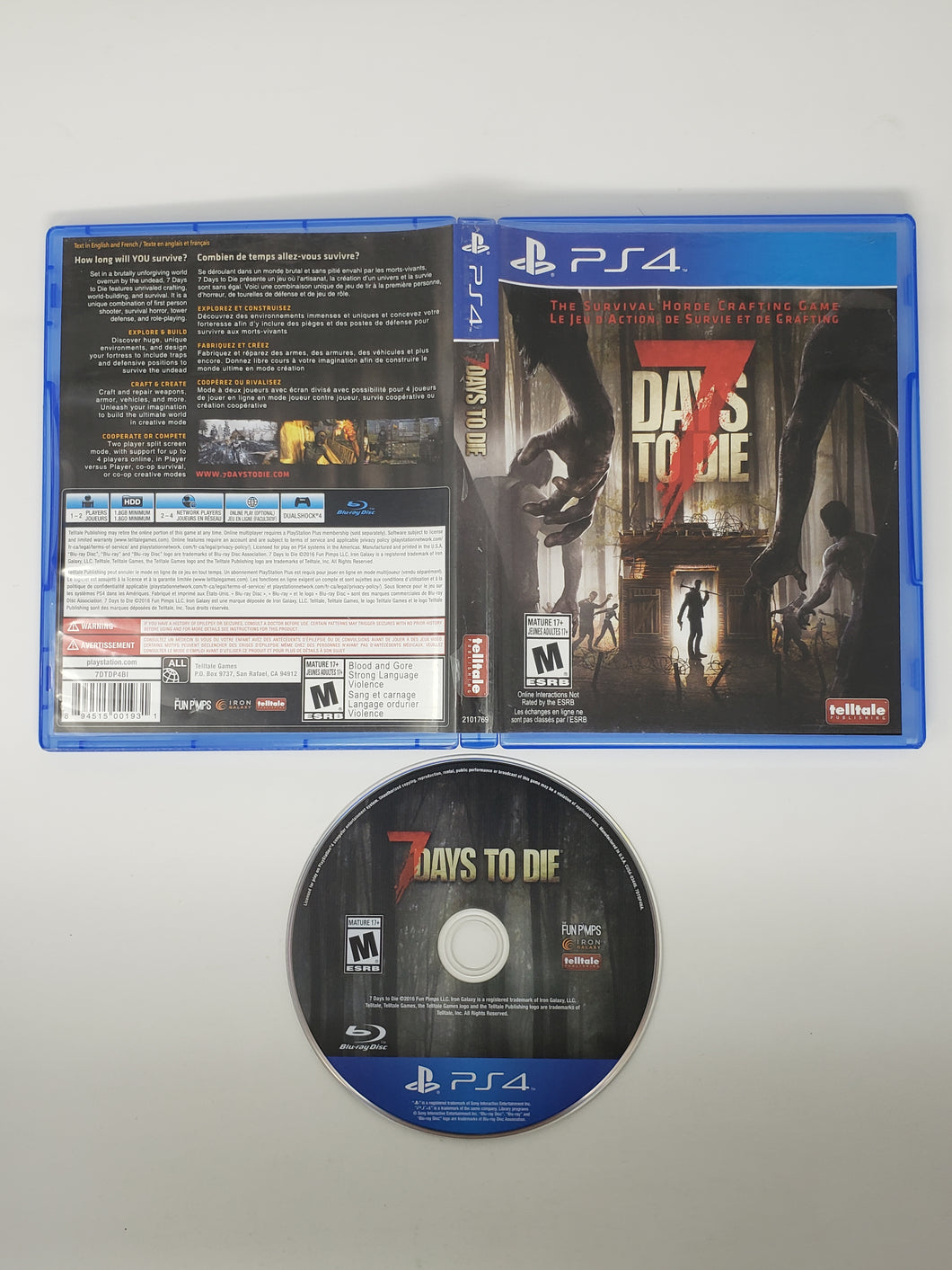 7 Days to Die - Sony Playstation 4 | PS4