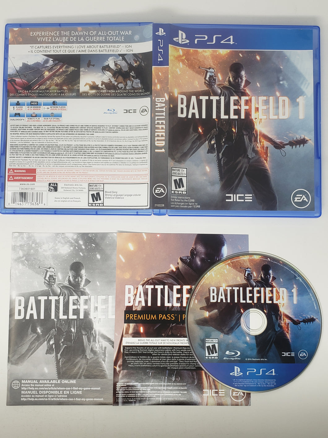 Battlefield 1 - Sony Playstation 4 | PS4