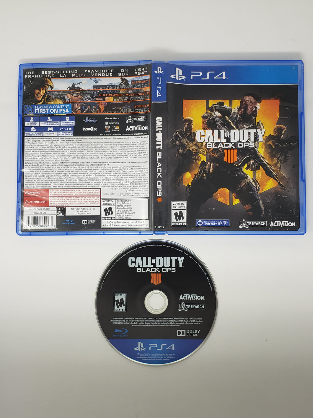 Call of Duty - Black Ops 4 - Sony Playstation 4 | PS4