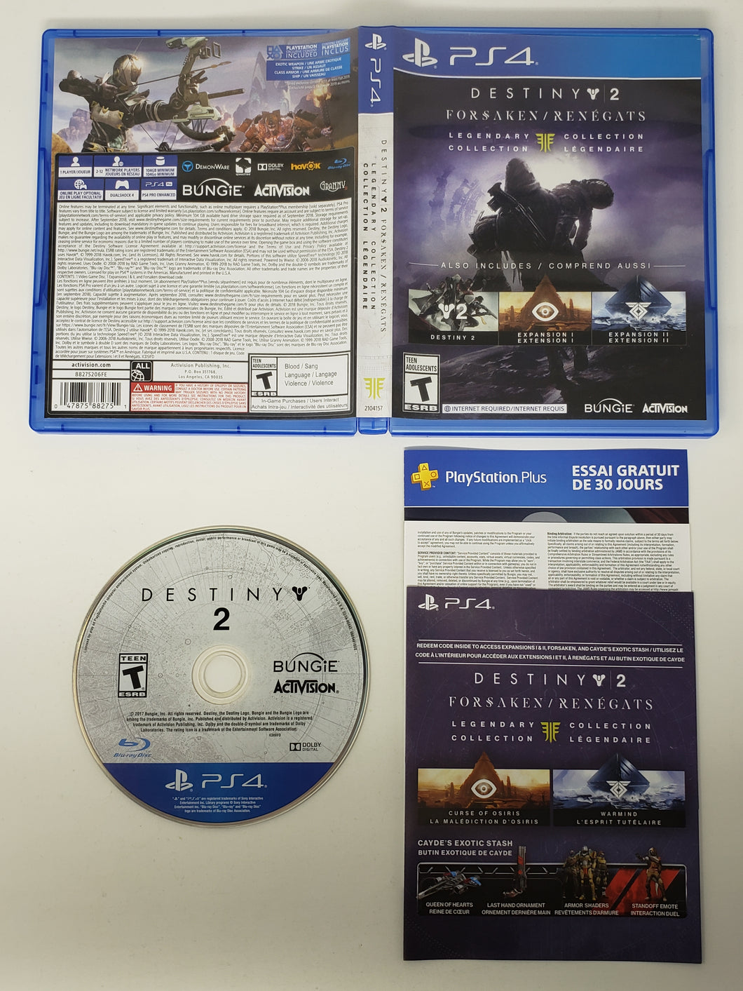 Destiny 2 Forsaken Legendary Collection - Sony Playstation 4 | PS4