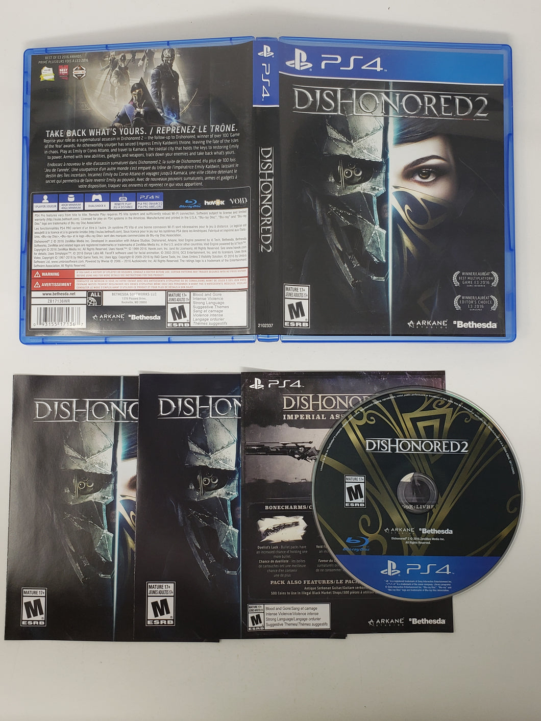Dishonored 2 - Sony Playstation 4 | PS4