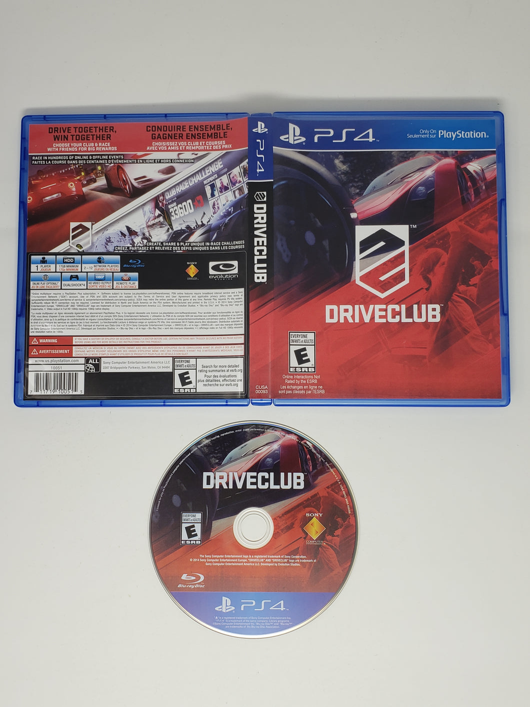 DRIVECLUB - Sony Playstation 4 | PS4