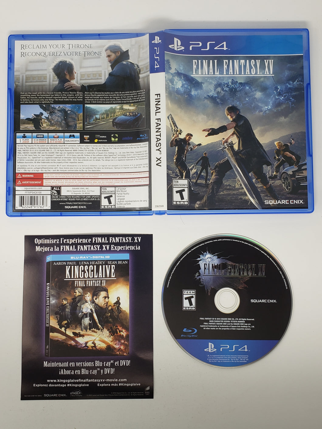 Final Fantasy XV - Sony Playstation 4 | PS4
