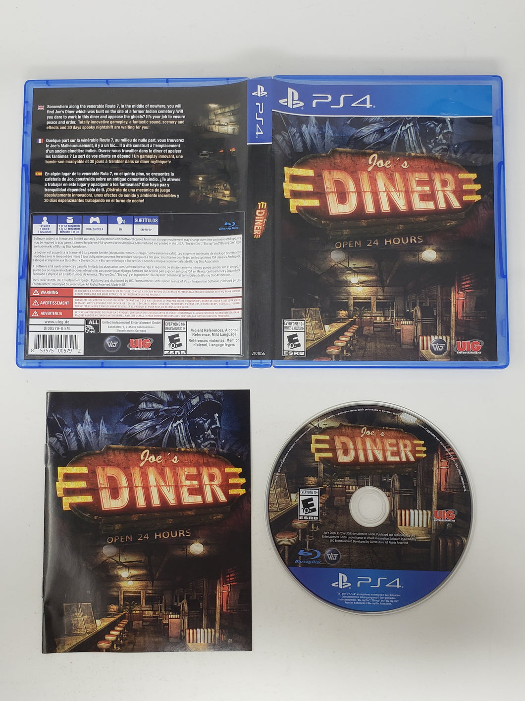 Joe's Diner - Sony Playstation 4 | PS4