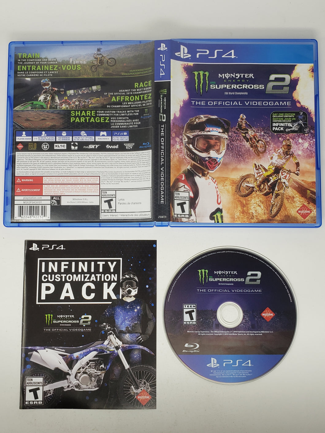 Monster Energy Supercross 2 - Sony Playstation 4 | PS4