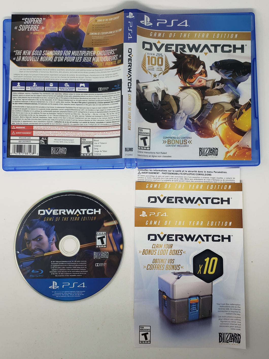 Overwatch [Jeu de l'année] - Sony Playstation 4 | PS4