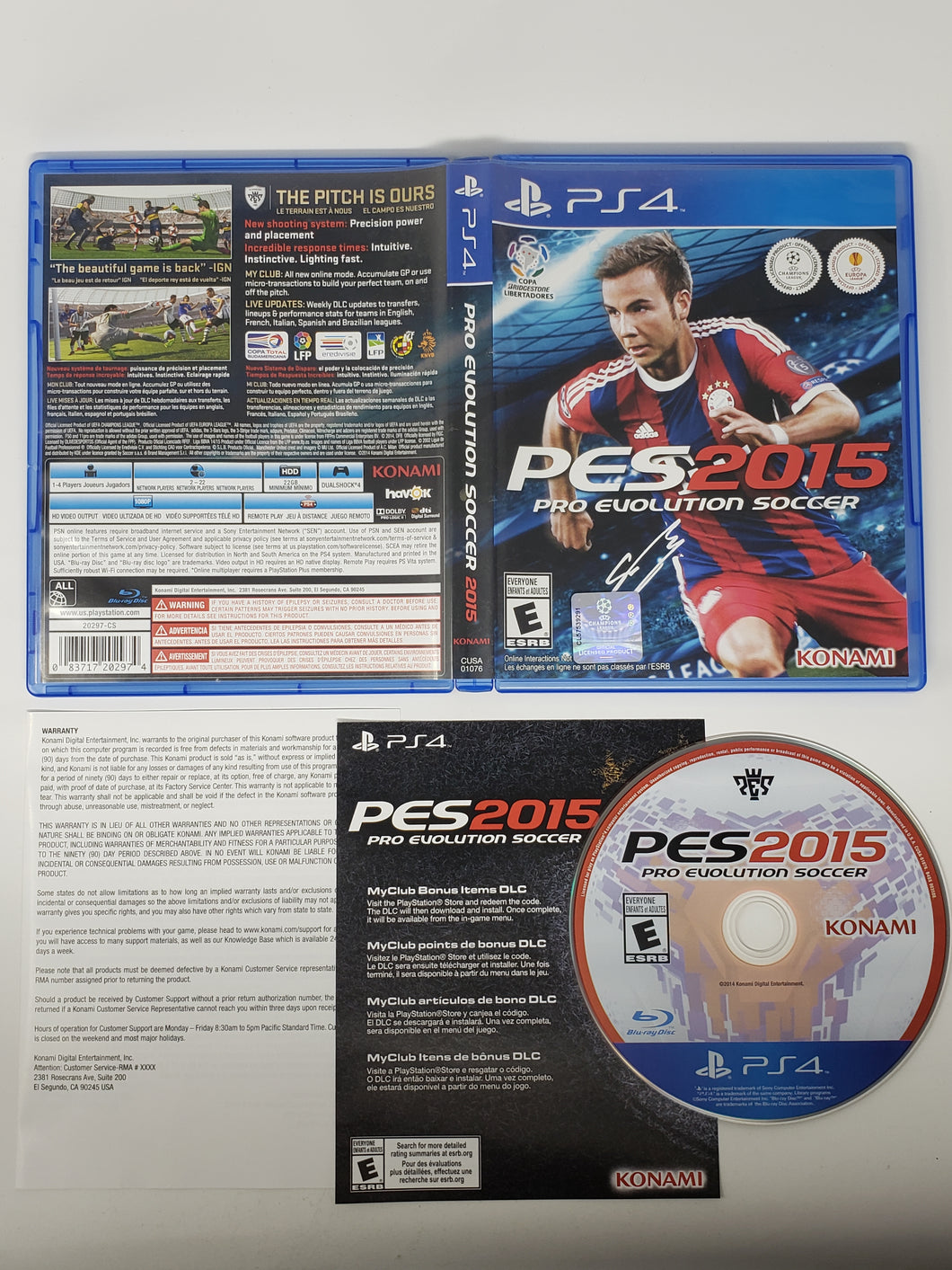 Pro Evolution Soccer 2015 - Sony Playstation 4 | PS4