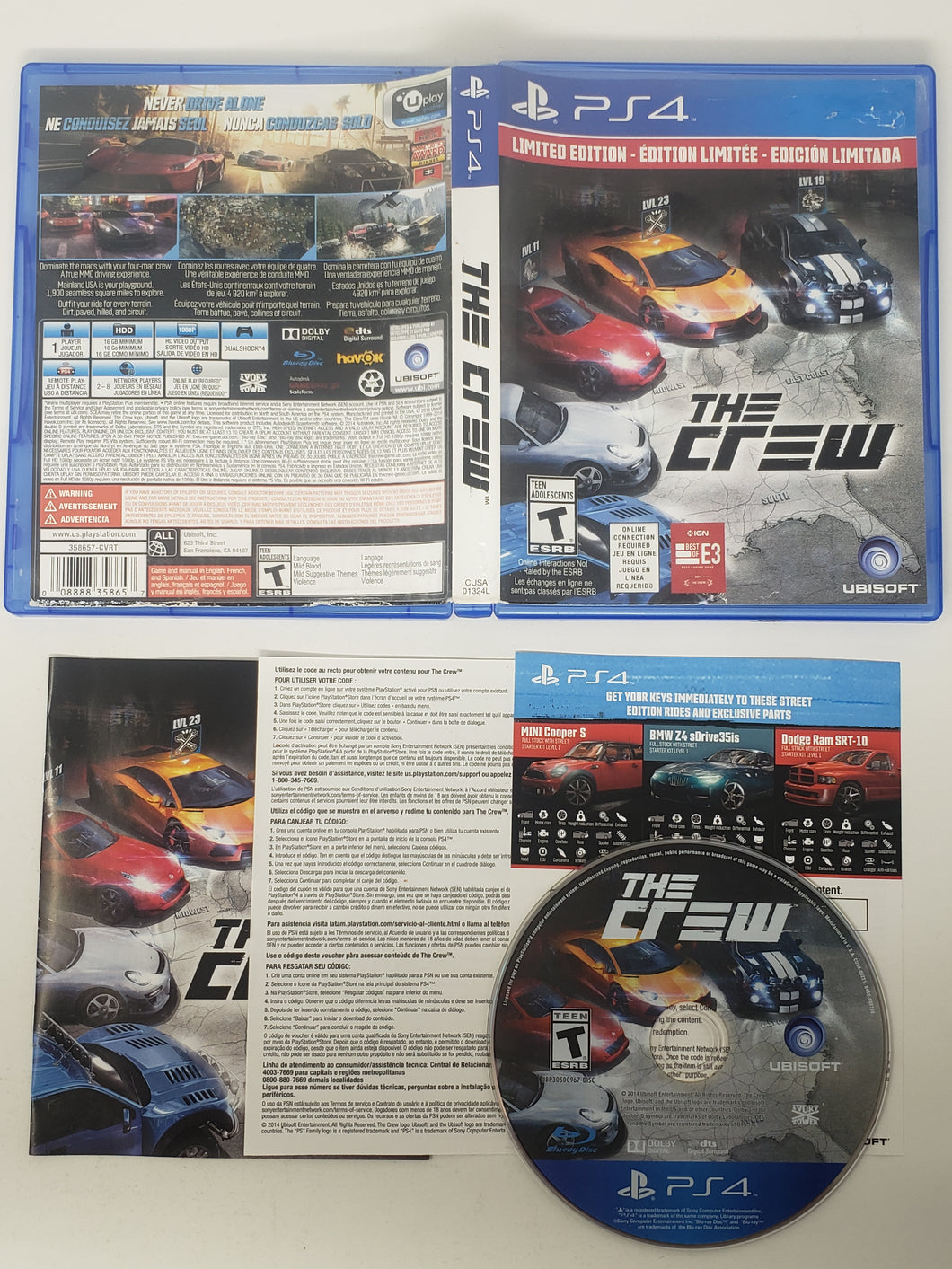 The Crew [Edition Limitée] - Sony Playstation 4 | PS4