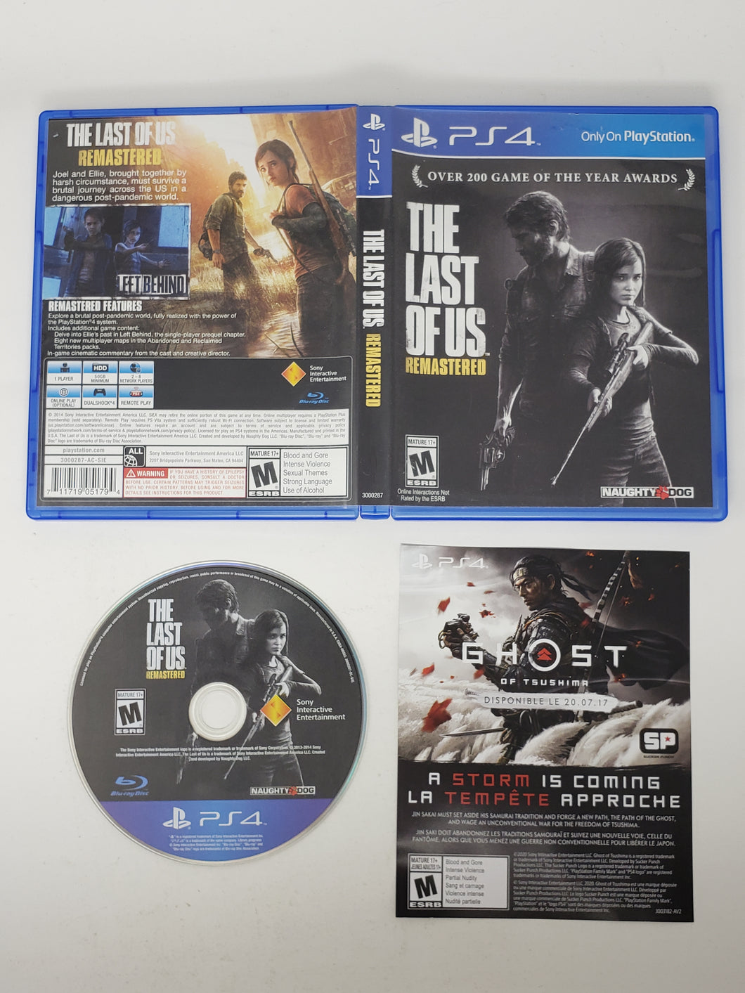 The Last of Us Remastered - Sony Playstation 4 | PS4