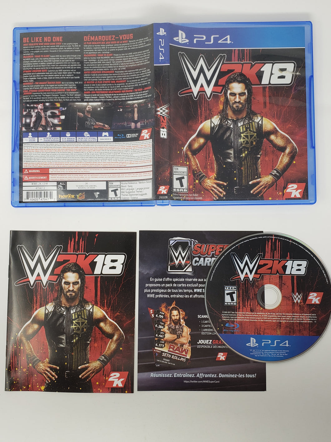 WWE 2K18 - Sony Playstation 4 | PS4