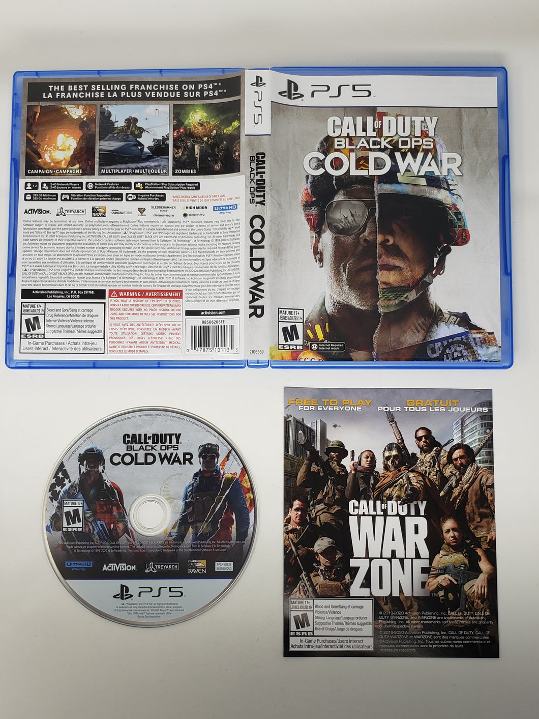 Call of Duty Black Ops Cold Wars - Sony Playstation 5 | PS5