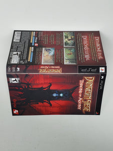 Dungeon Siege Throne of Agony [Couverture] - Sony PSP