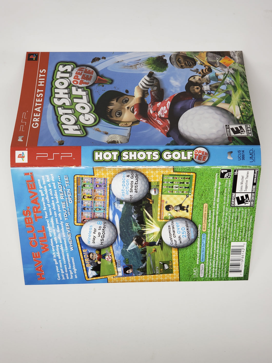 Hot Shots Golf Open Tee [Greatest Hits] [Cover art] - Sony PSP