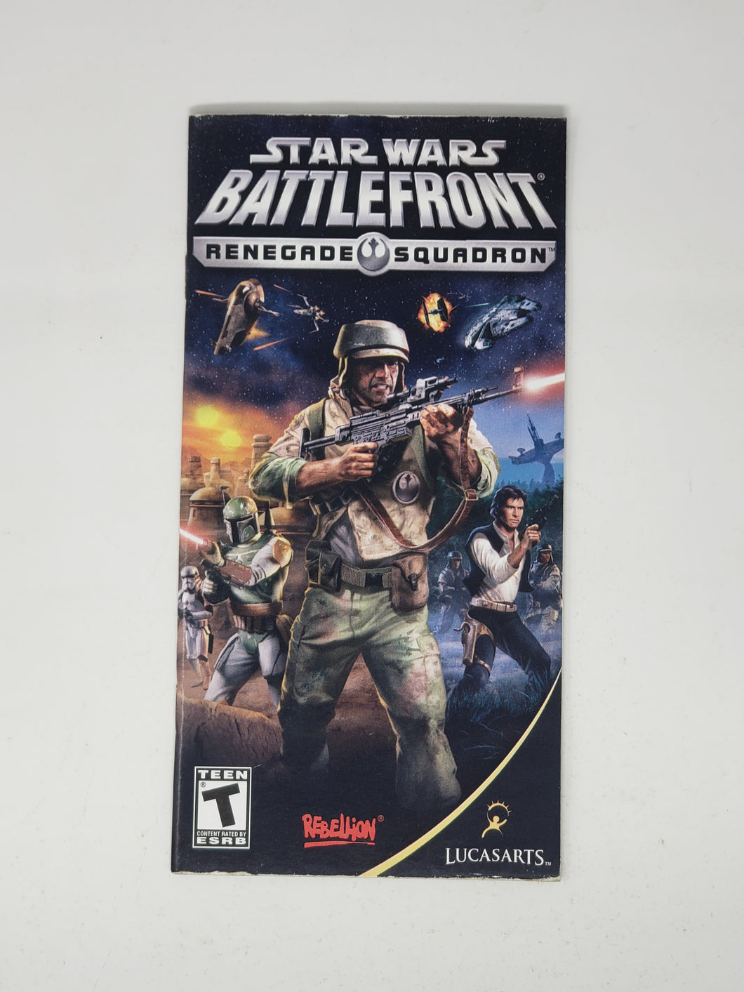 Star Wars Battlefront Renegade Squadron [manual] - Sony PSP