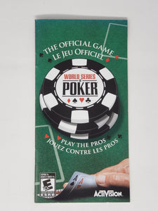 World Series of Poker [manual] - Sony PSP