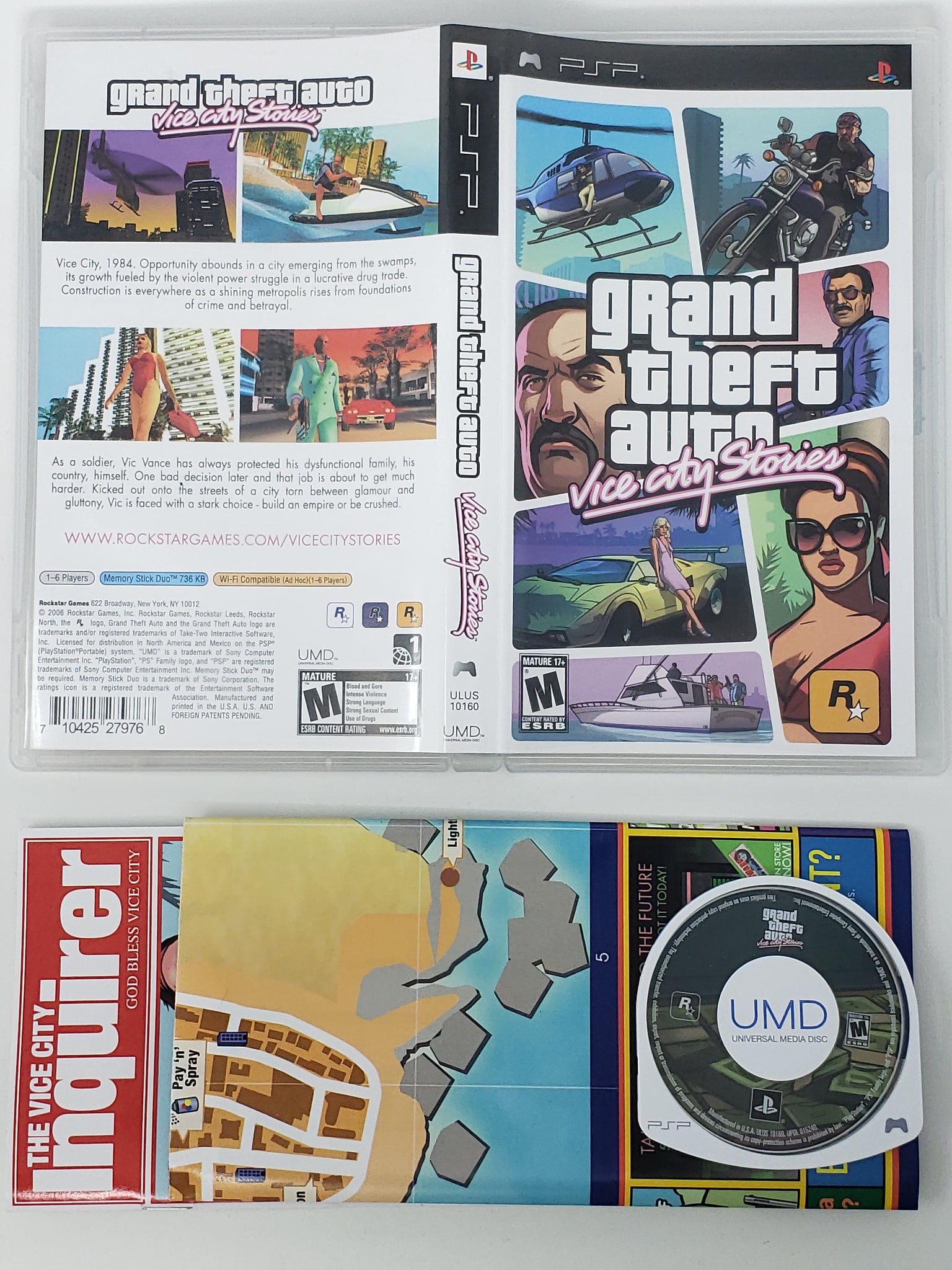 Grand Theft Auto Vice City Stories Sony PSP – Respawnandreplay