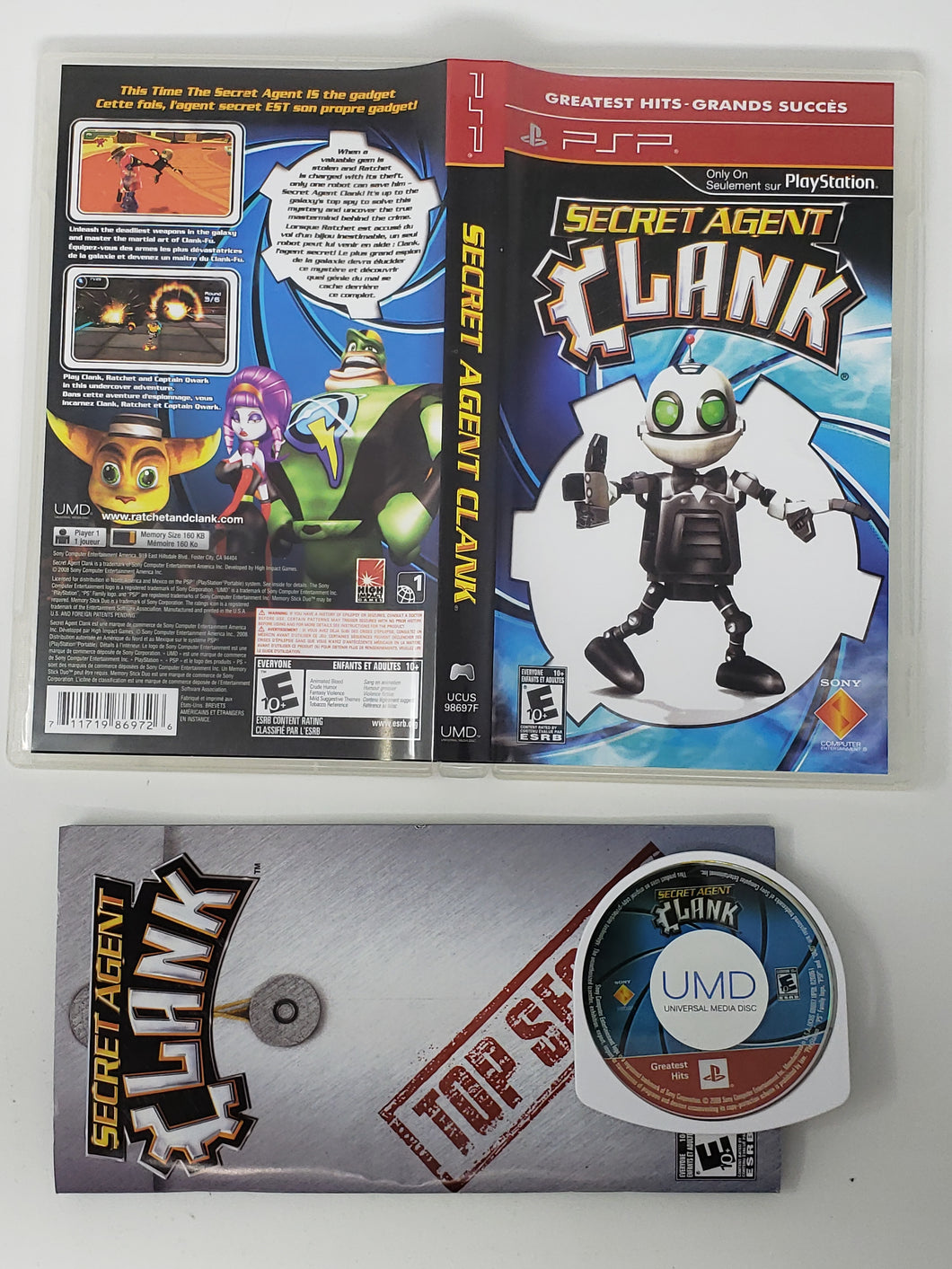 Secret Agent Clank [Greatest Hits] - Sony PSP
