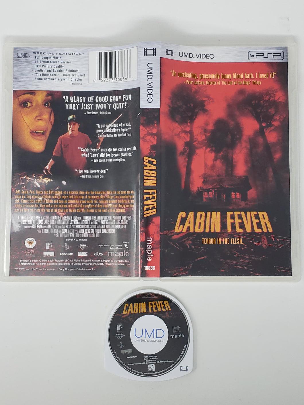 Cabin Fever UMD Video [Video] - Sony PSP