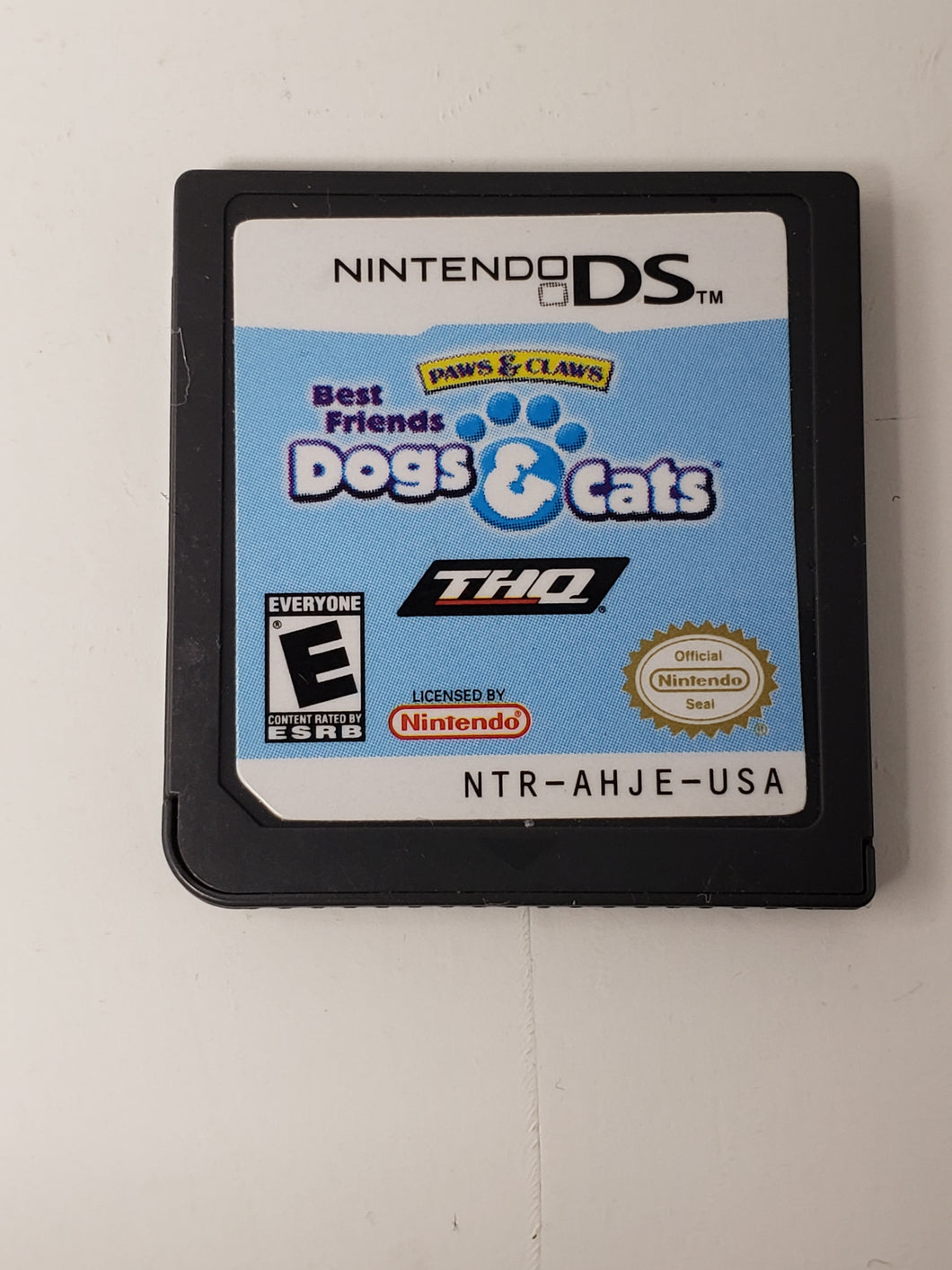 Paws and Claws Dogs and Cats Best Friends - Nintendo DS