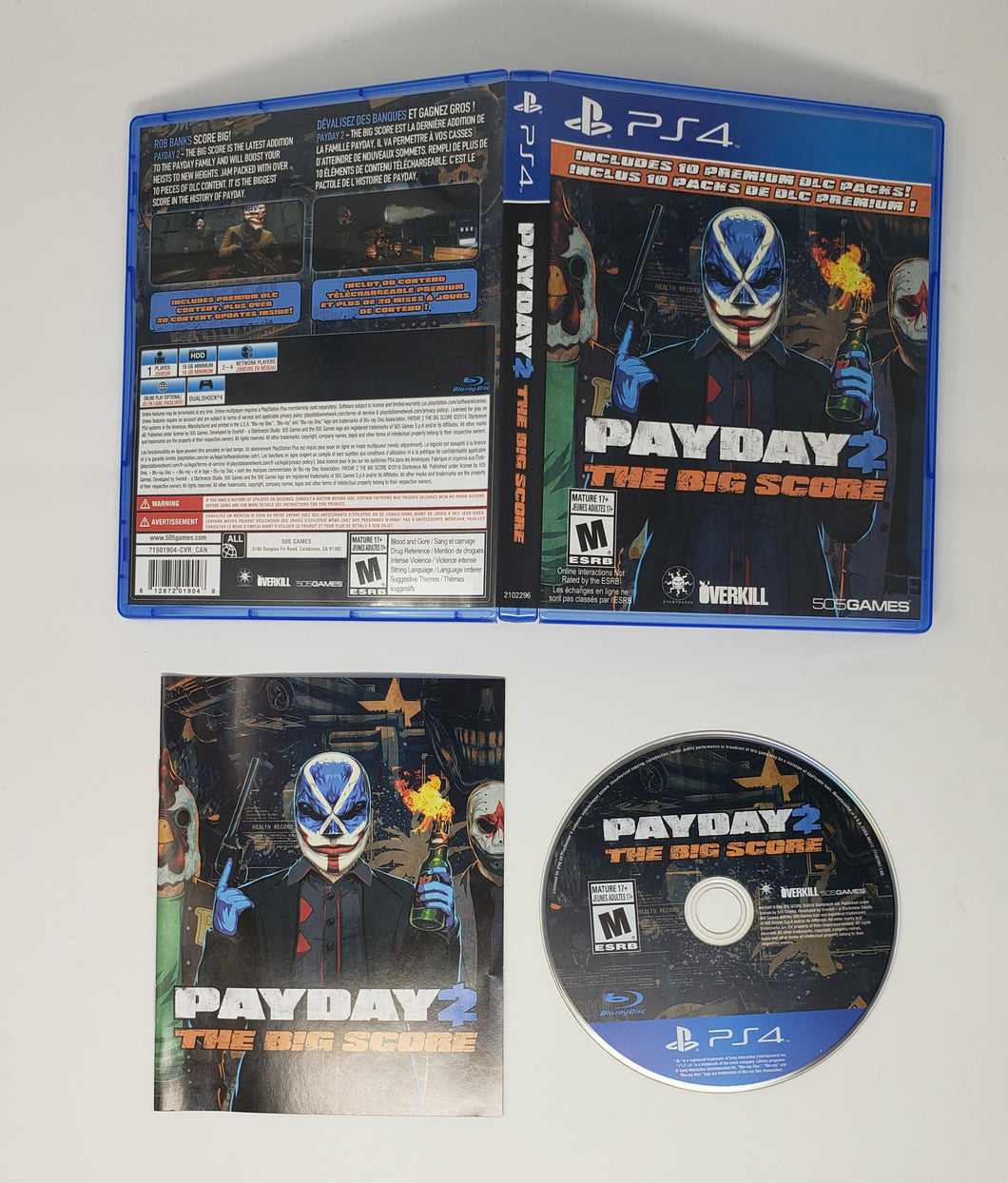 Payday 2 The Big Score - Sony Playstation 4 | PS4