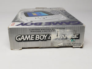 Platinum Limited Edition Gameboy Advance System [box] - Nintendo Gameboy Advance | GBA