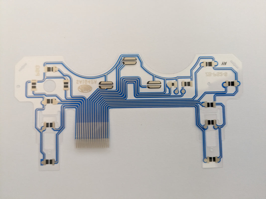 REPLACEMENT BUTTON RIBBON CIRCUIT BOARD FILM FLEX CABLE SA1Q42A FOR SONY PLAYSTATION 2 PS2 CONTROLLER