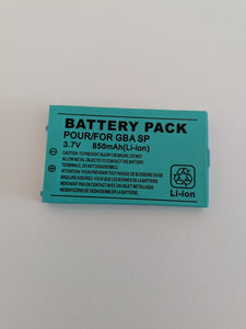 Rechargeable Battery 850 mAh For Gameboy Advance SP | GBA SP Console