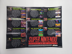 Acclaim [Affiche] -  Super Nintendo | SNES