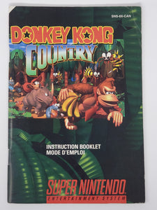 Donkey Kong Country [manual] - Super Nintendo | SNES