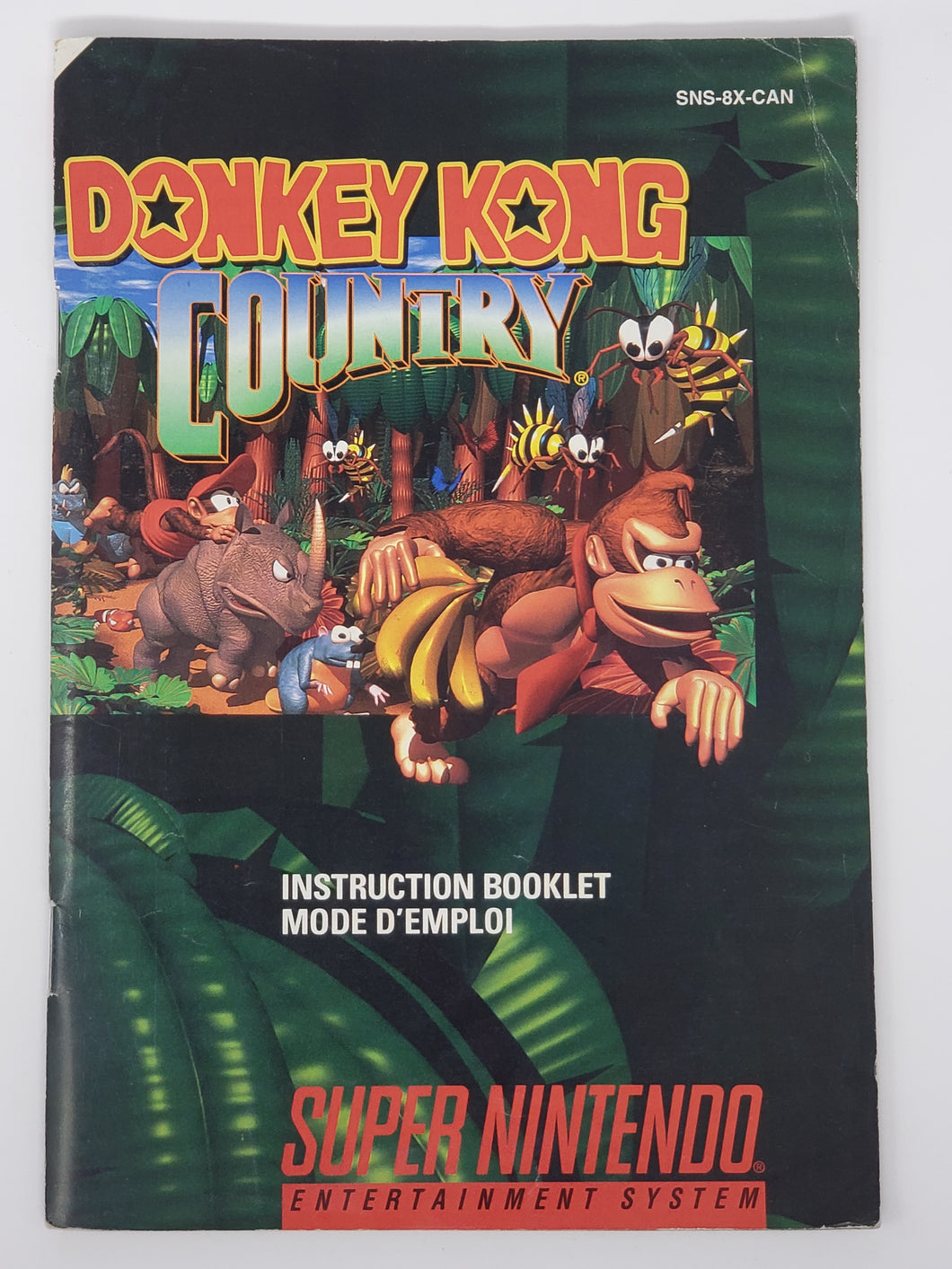 Donkey Kong Country [manual] - Super Nintendo | SNES