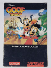 Load image into Gallery viewer, Goof Troop [manual] -  Super Nintendo | SNES
