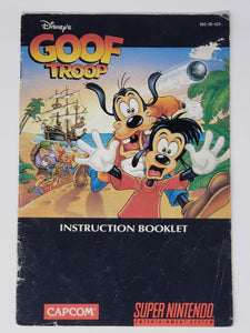 Goof Troop [manual] -  Super Nintendo | SNES