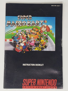 Super Mario Kart [manual] - Super Nintendo | SNES