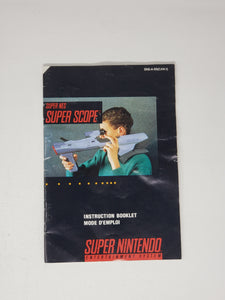 Super Scope [manual] -  Super Nintendo | SNES