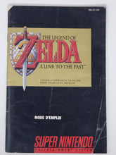 Charger l'image dans la galerie, Zelda Link to the Past [manuel] - Super Nintendo | SNES
