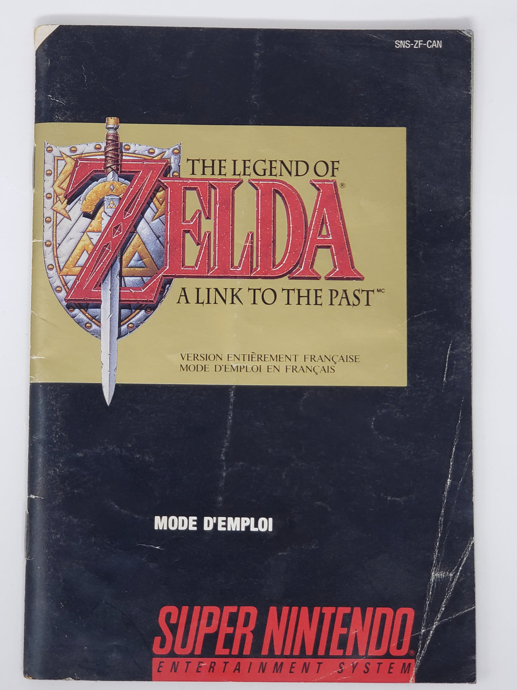 Zelda Link to the Past [manual] - Super Nintendo | SNES