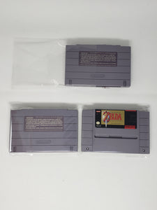 SUPER NINTENDO SNES CARTRIDGE PLASTIC BAG