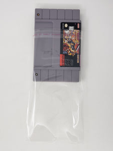 SUPER NINTENDO SNES CARTRIDGE PLASTIC BAG