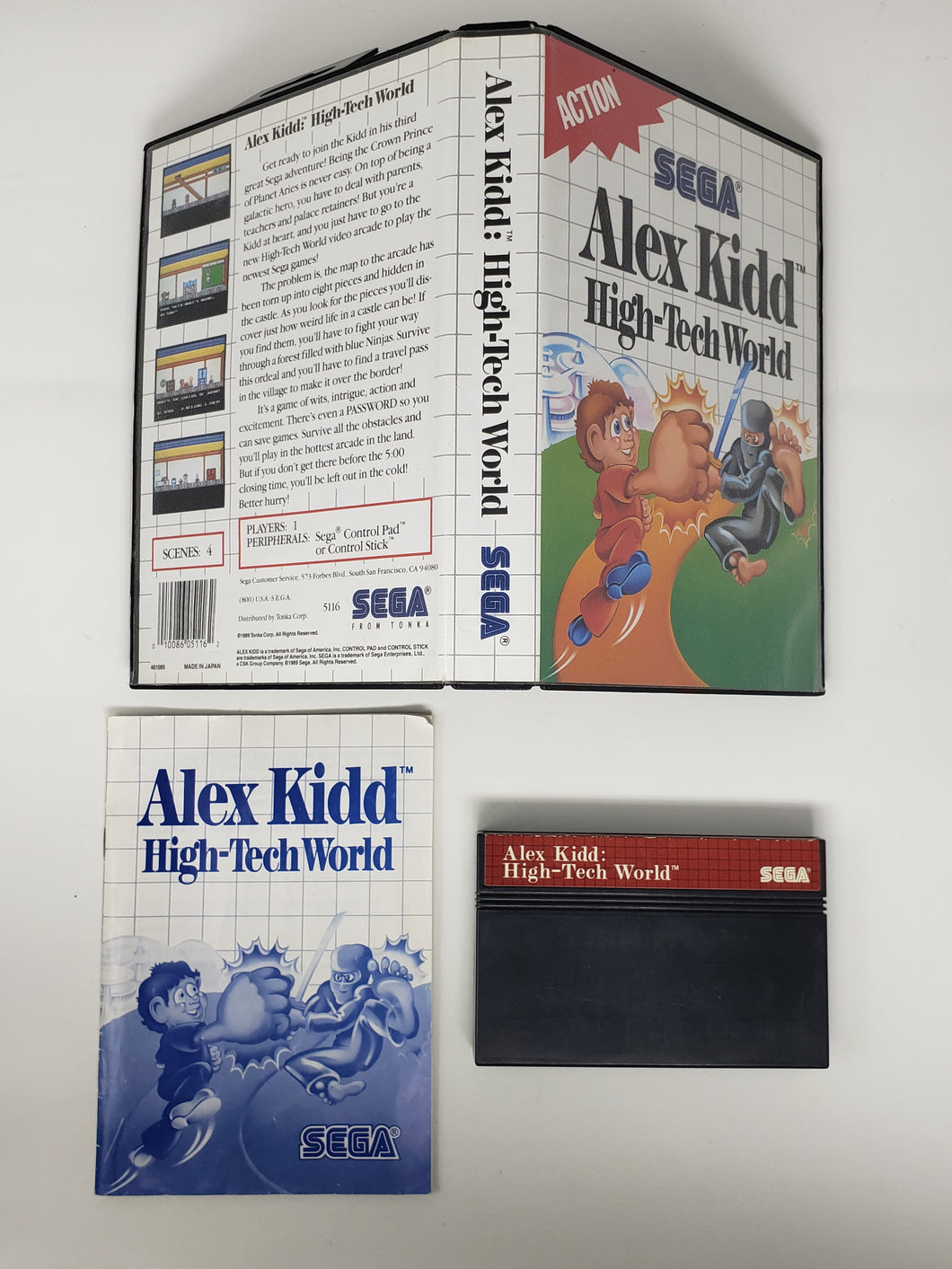 Alex Kidd in High-Tech World - Sega Master System | SMS