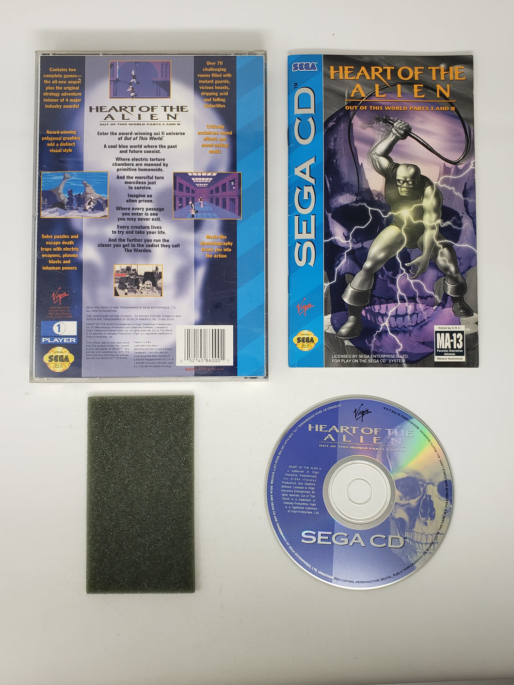 Heart of the Alien - Sega CD